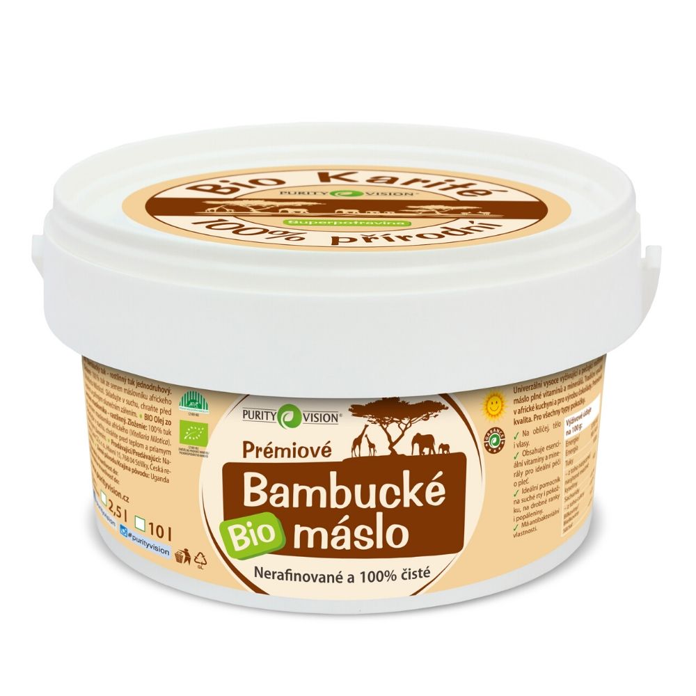 Beurre de karité bio 2,5 l