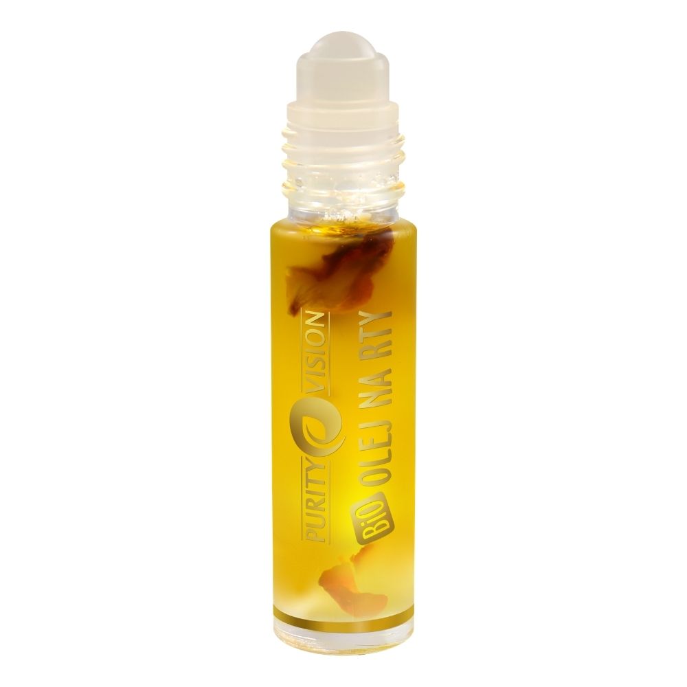 Huile à lèvres à la rose bio 10 ml
