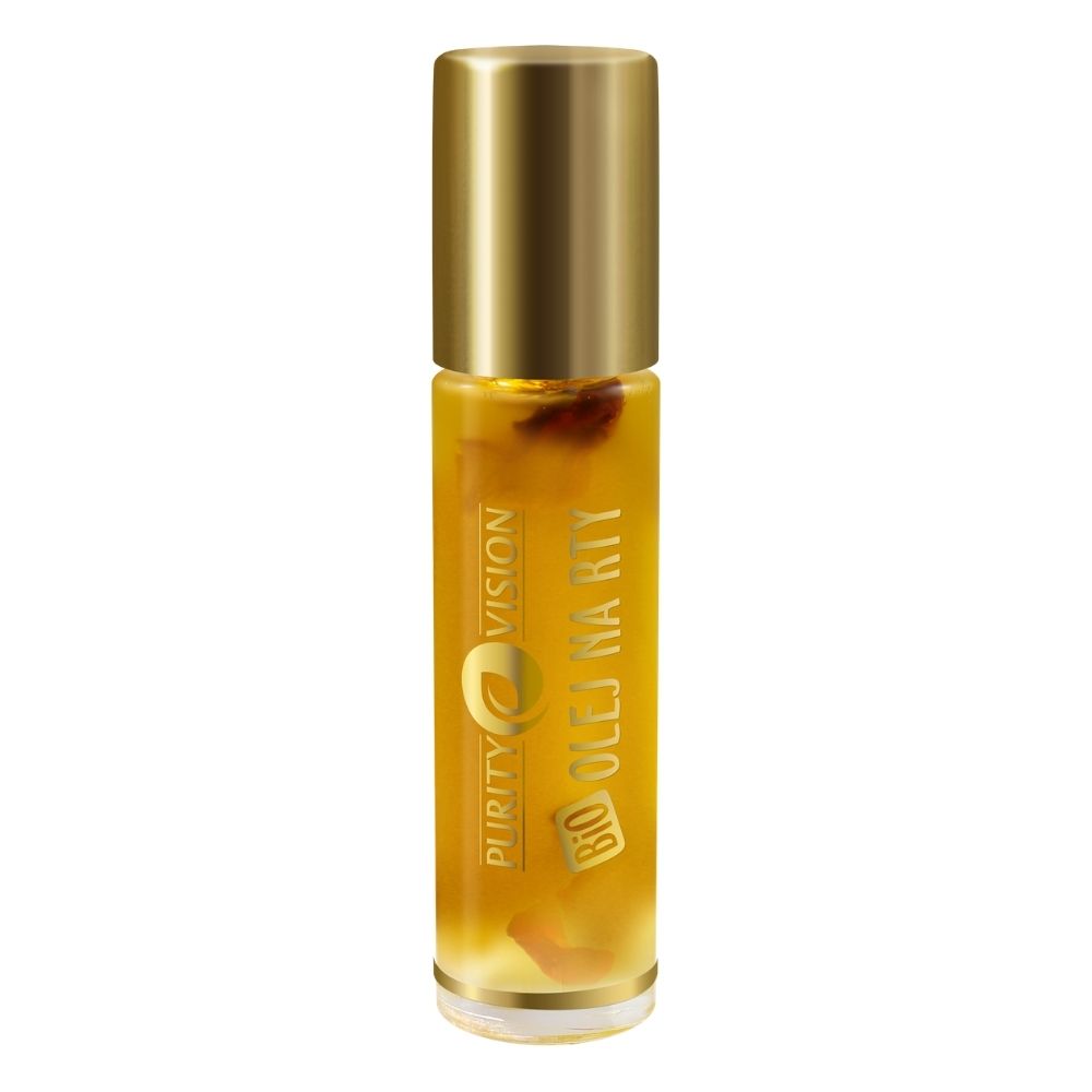 Huile à lèvres à la rose bio 10 ml