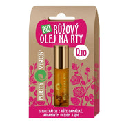 Huile à lèvres à la rose bio 10 ml