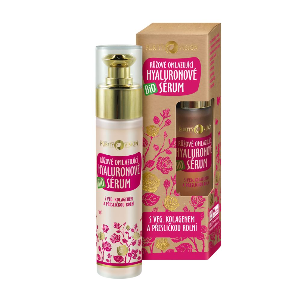 Sérum hyaluronique à la rose bio 50 ml
