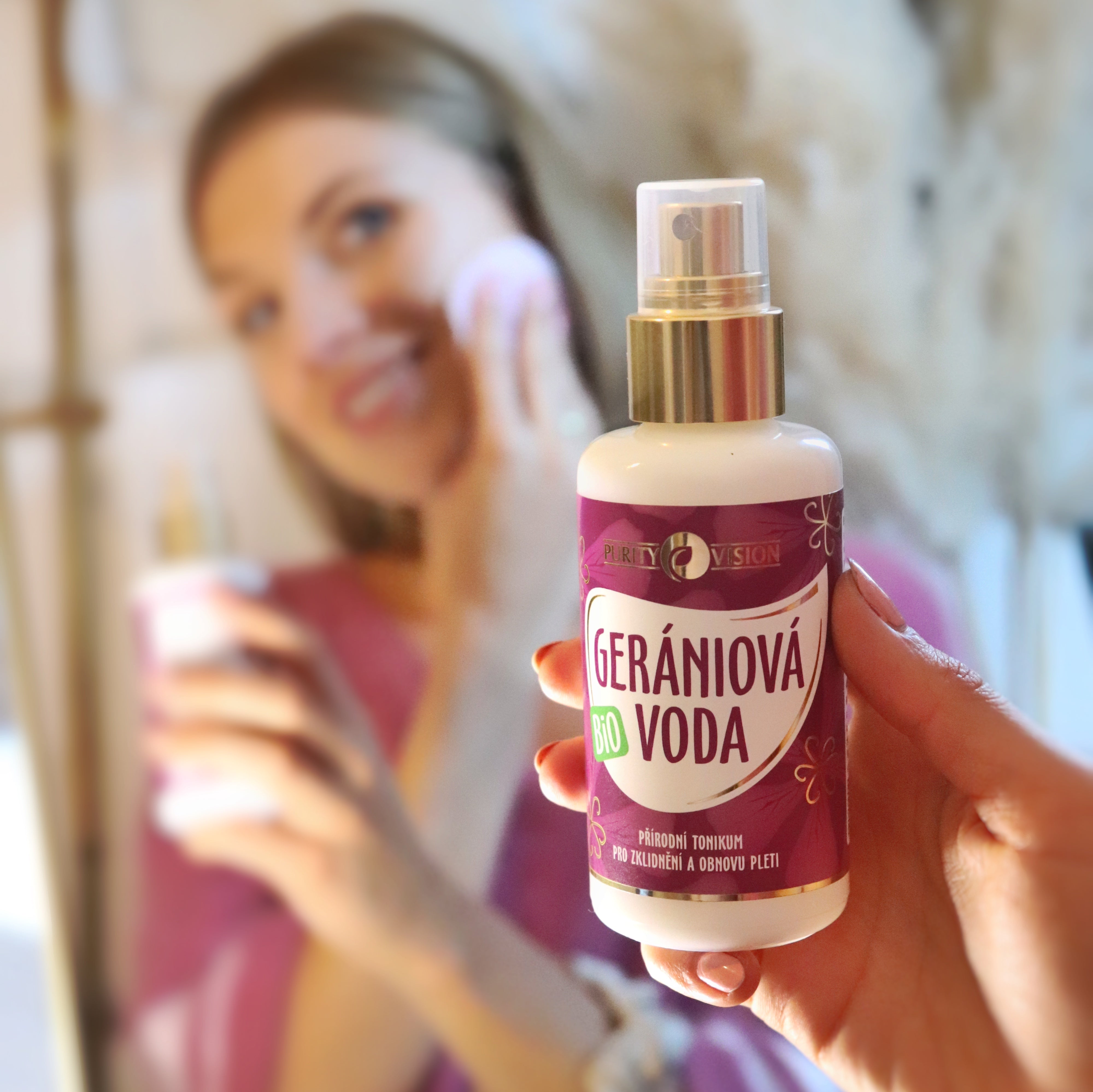 Eau de géranium bio 100 ml