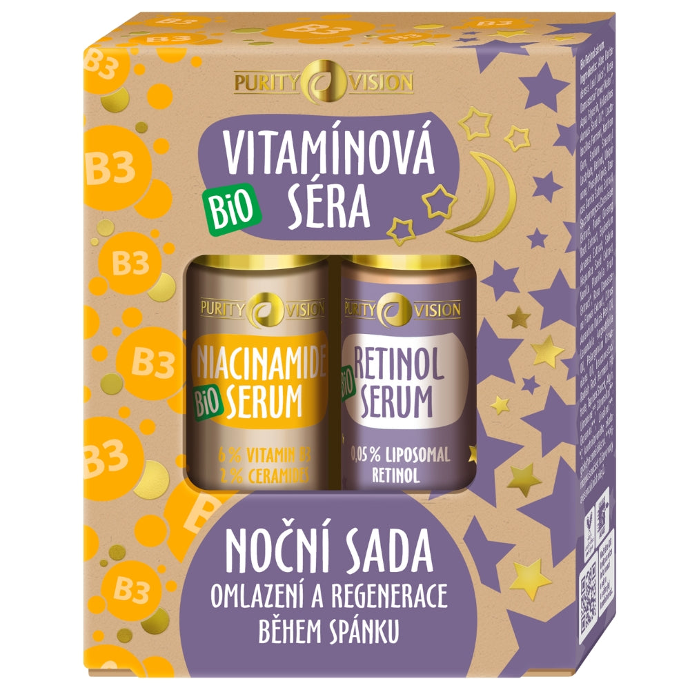 Sérums Vitamines Bio - Ensemble Nuit