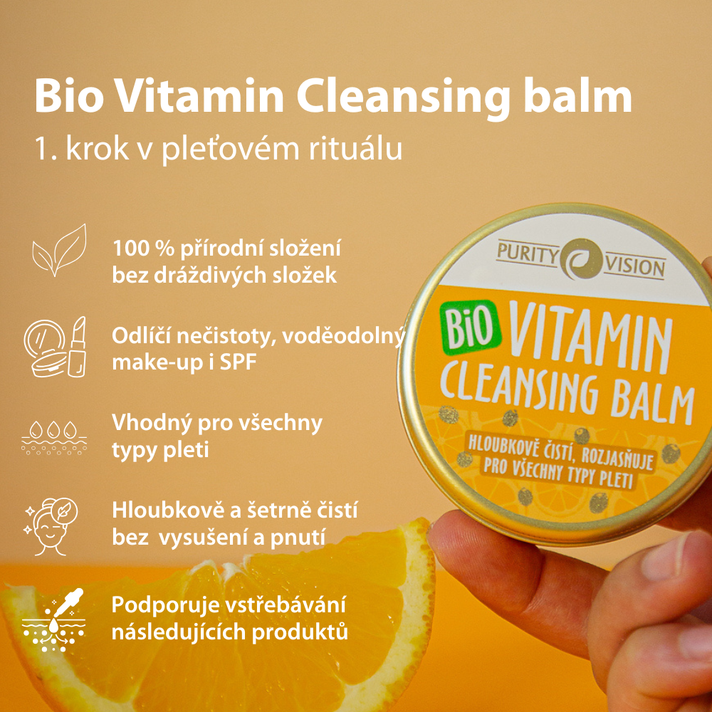 Baume Nettoyant Bio Vitaminé 70 ml