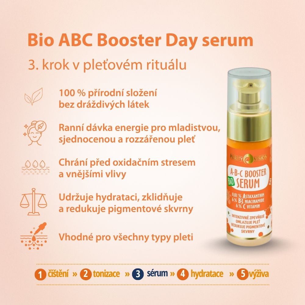 Sérum booster de jour bio ABC 30 ml