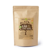 Grains de café bio équitables Éthiopie Sidamo 1 kg
