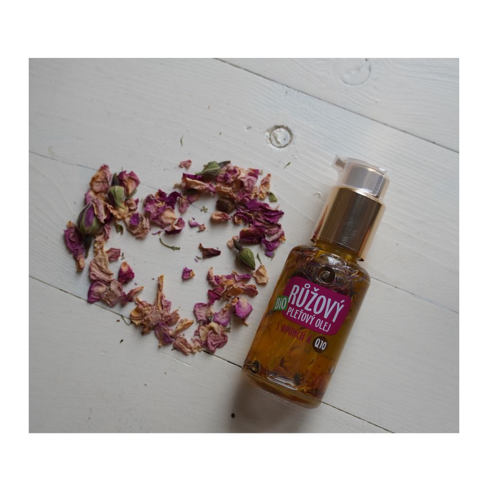 Huile visage à la rose bio 45 ml