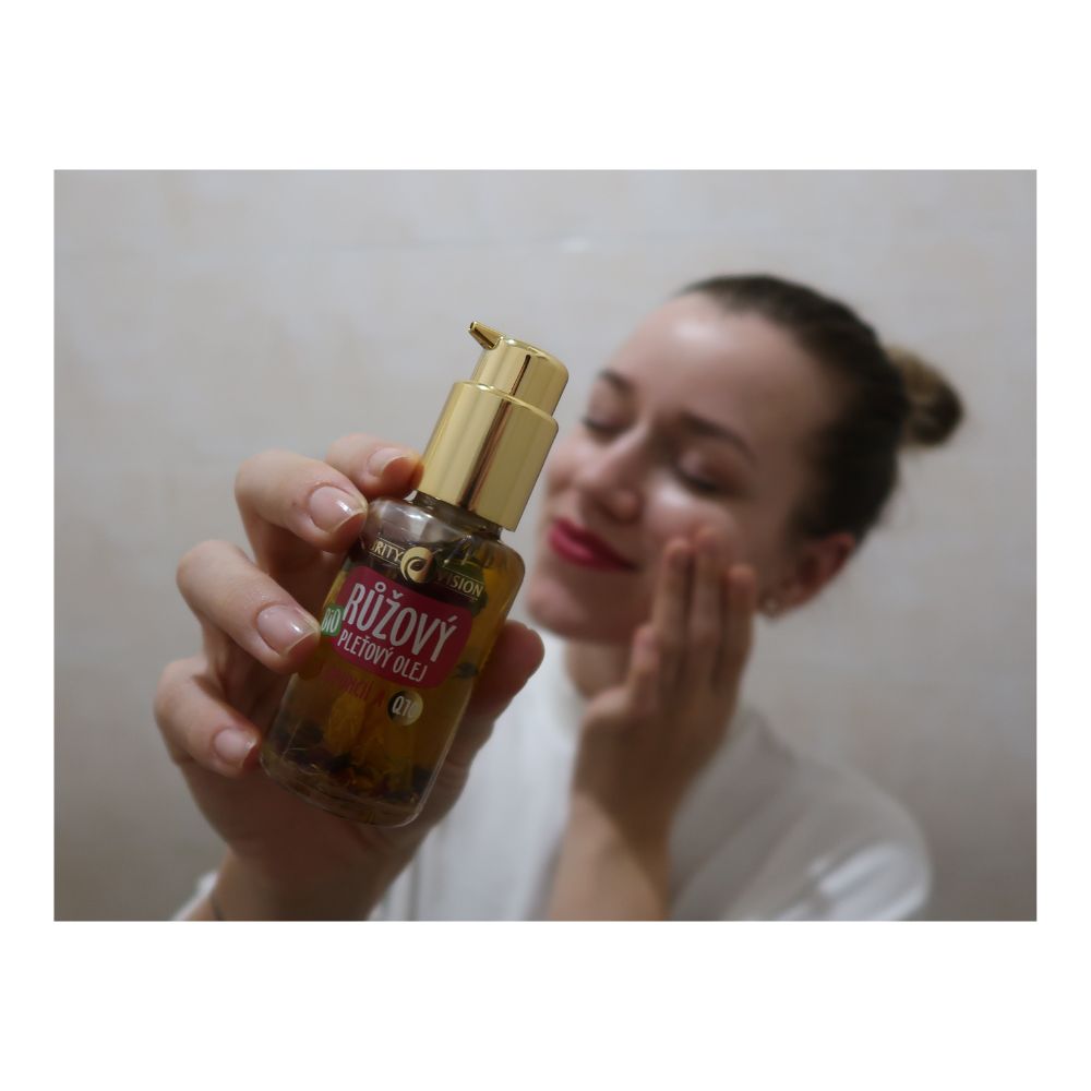 Huile visage à la rose bio 45 ml