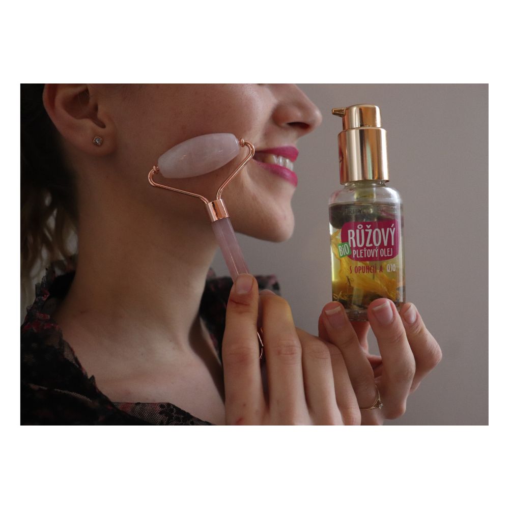 Huile visage à la rose bio 45 ml