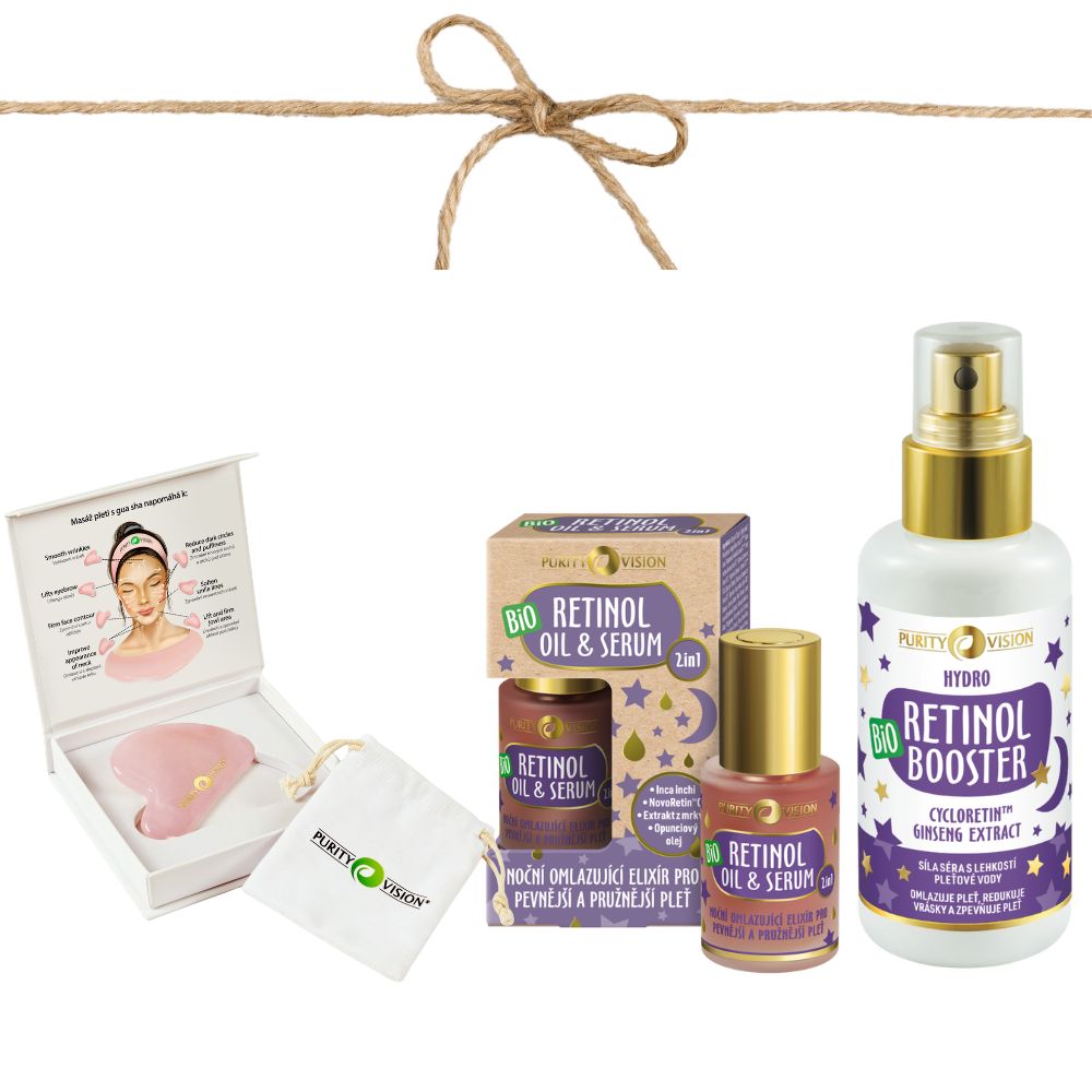 Coffret Lifting Rétinol avec Gua Sha