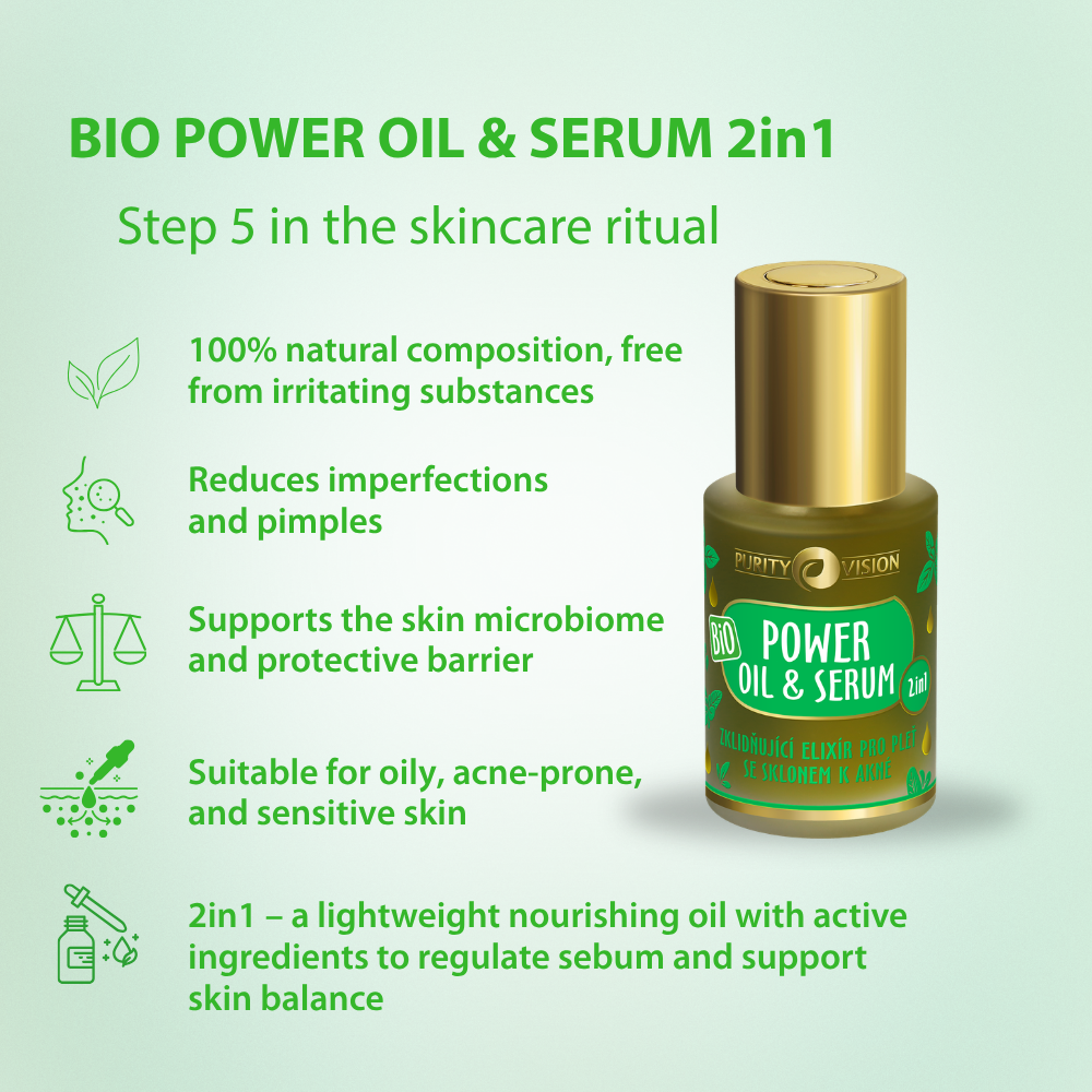 Huile & Sérum Bio Power 2 en 1 30 ml