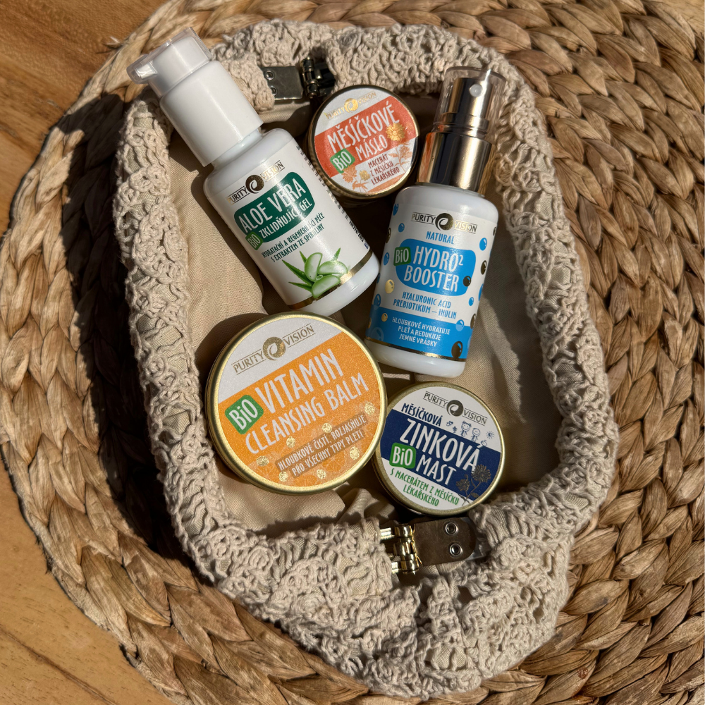 Kit de voyage bio pour l’avion