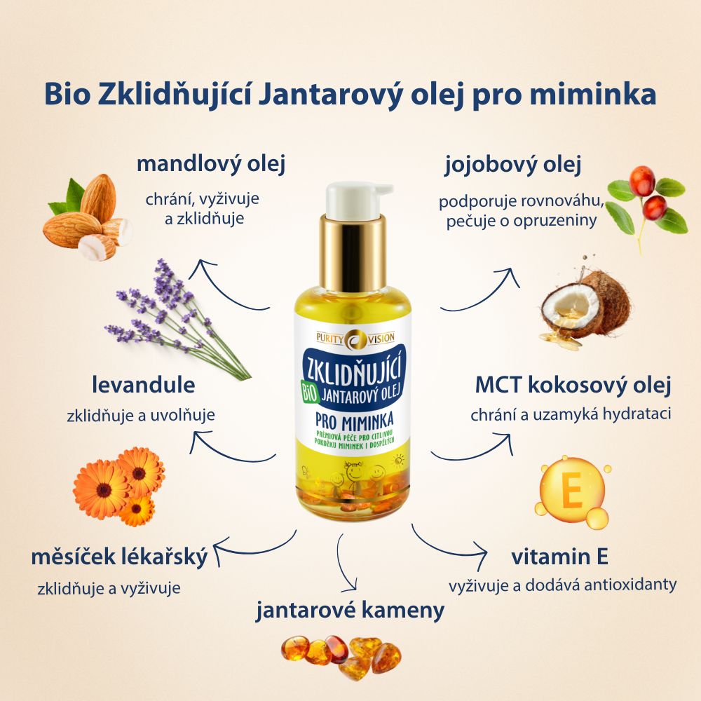 Huile Apaisante Ambre Bio 95 ml