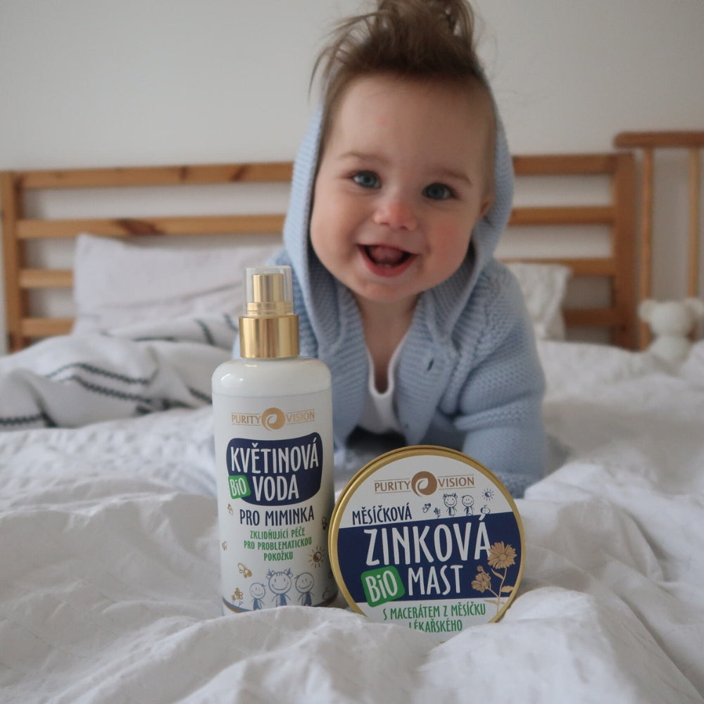Eau florale bio pour bébés 200 ml