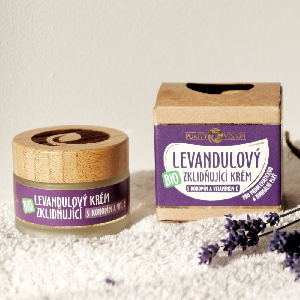 Crème apaisante à la lavande bio 40 ml