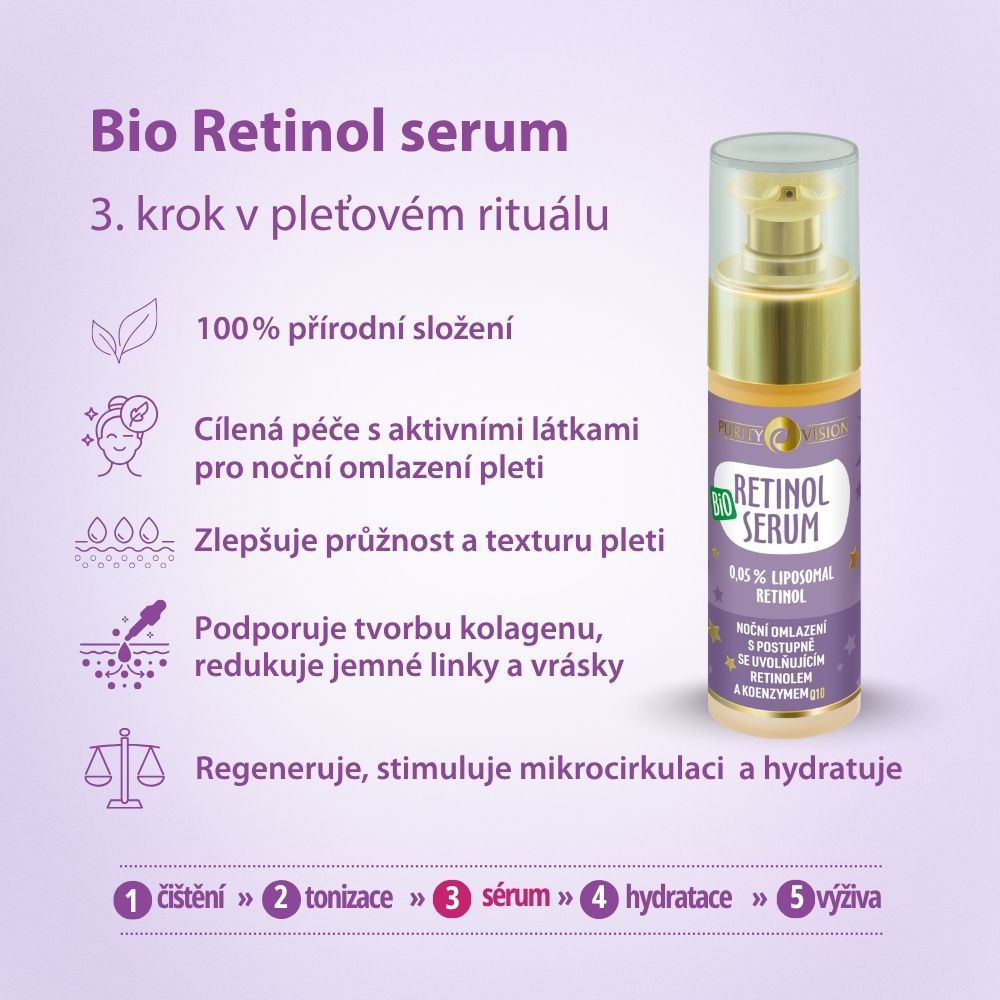 Sérum au rétinol bio 30 ml