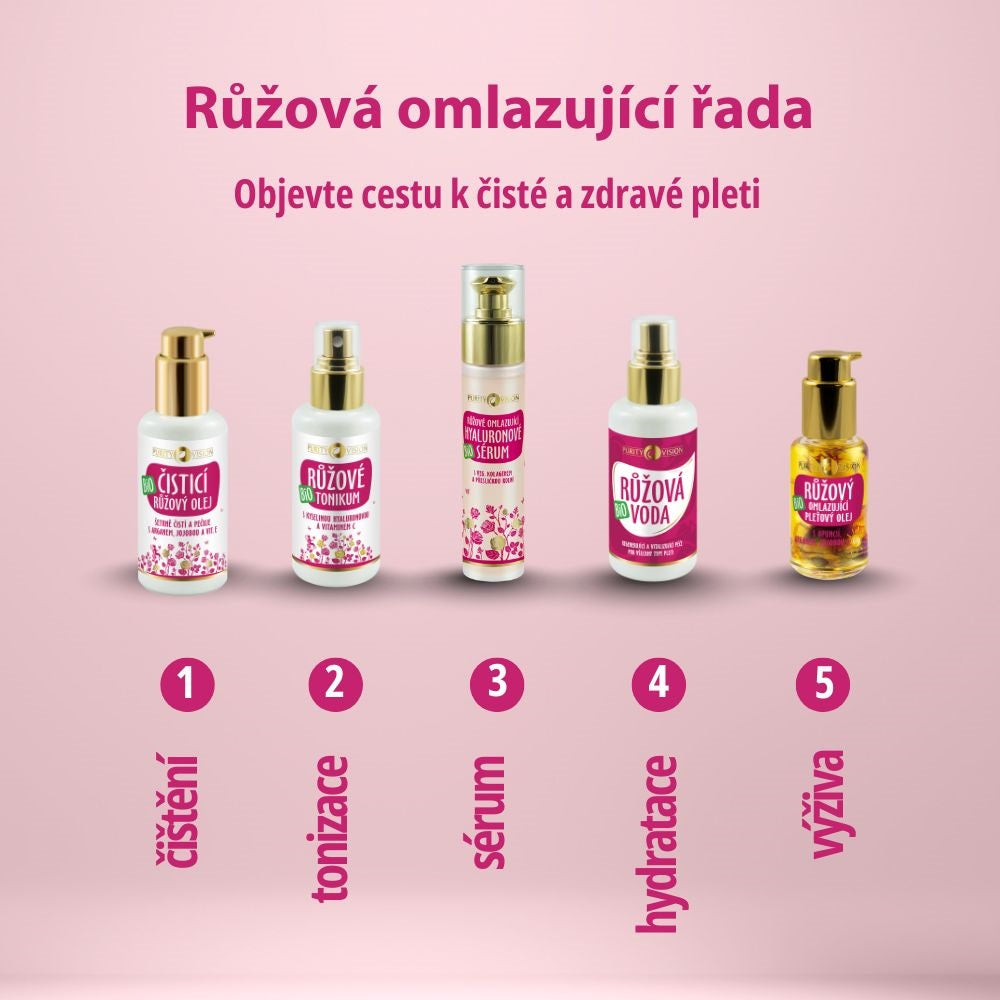 Rituel de Soin Visage Rose Bio