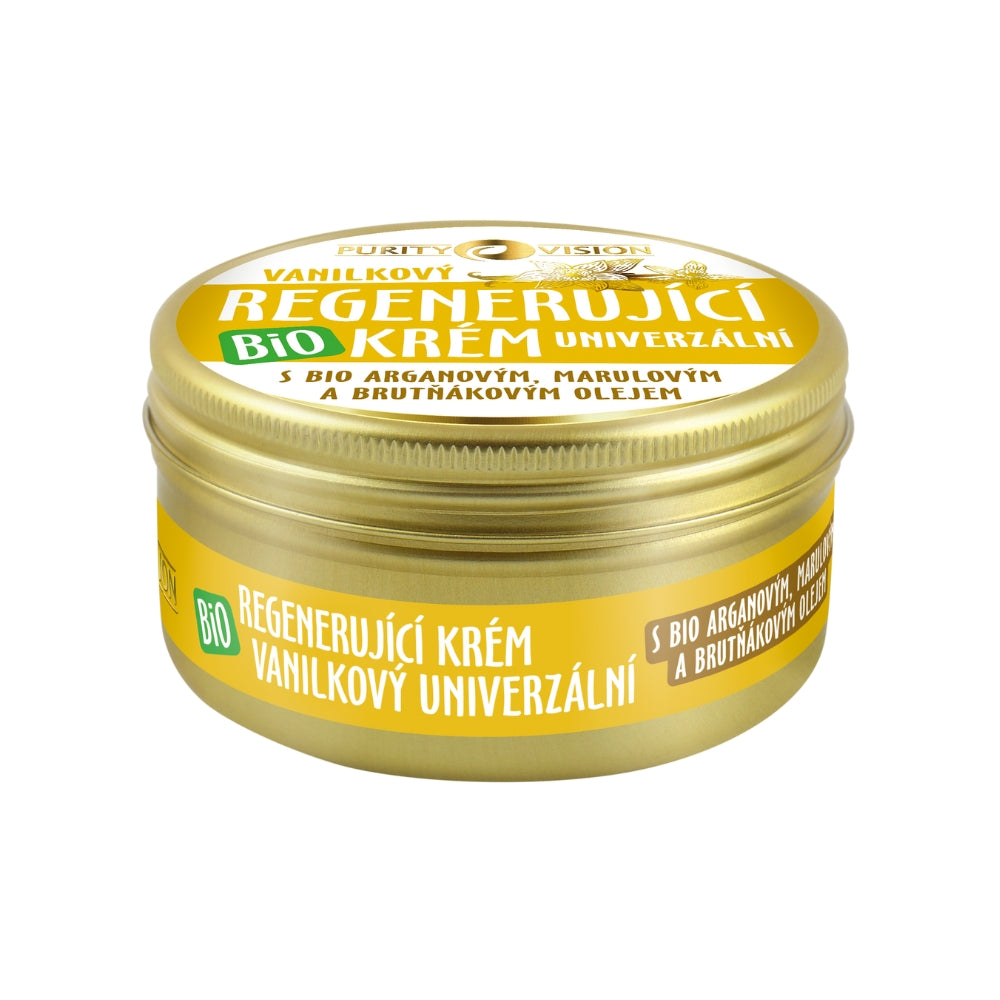 Crème Régénérante Vanille Bio Universelle 70 ml