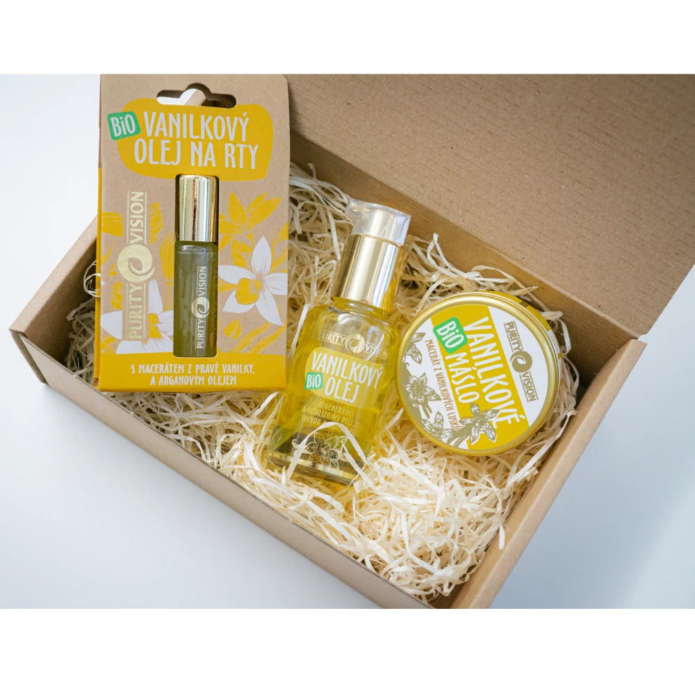 Coffret Soin Vanille